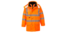 Hi-Vis 7-in-1 Jacket Orange